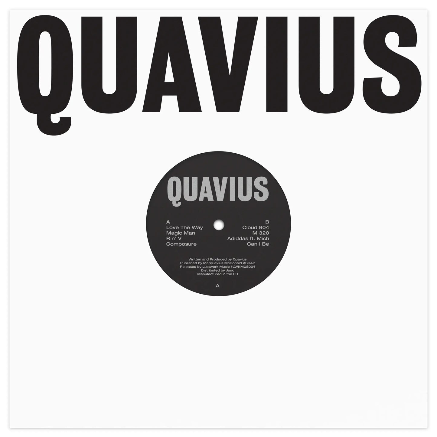 Quavius - s/t EP vinyl